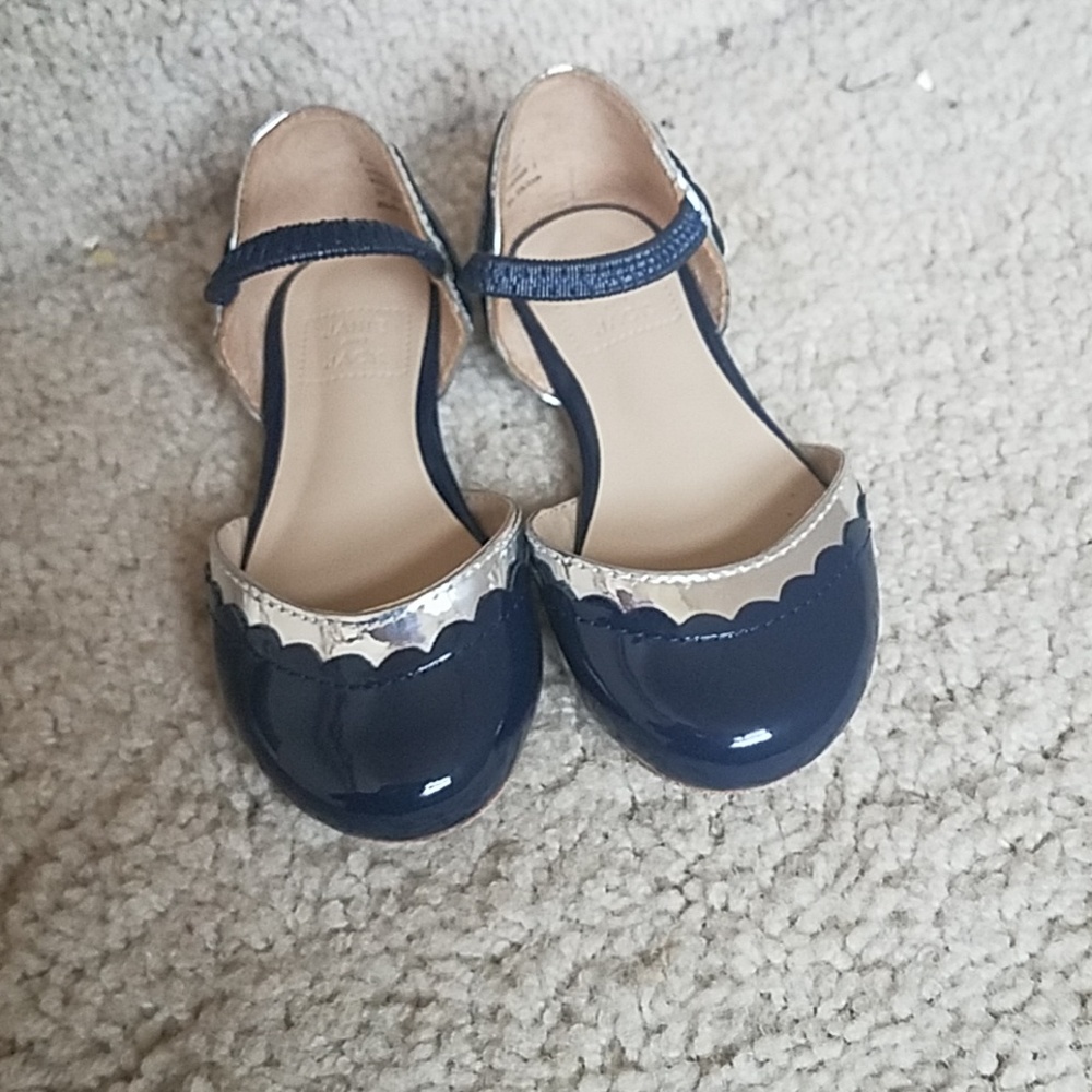 Janie and Jack Patent Navy shoes